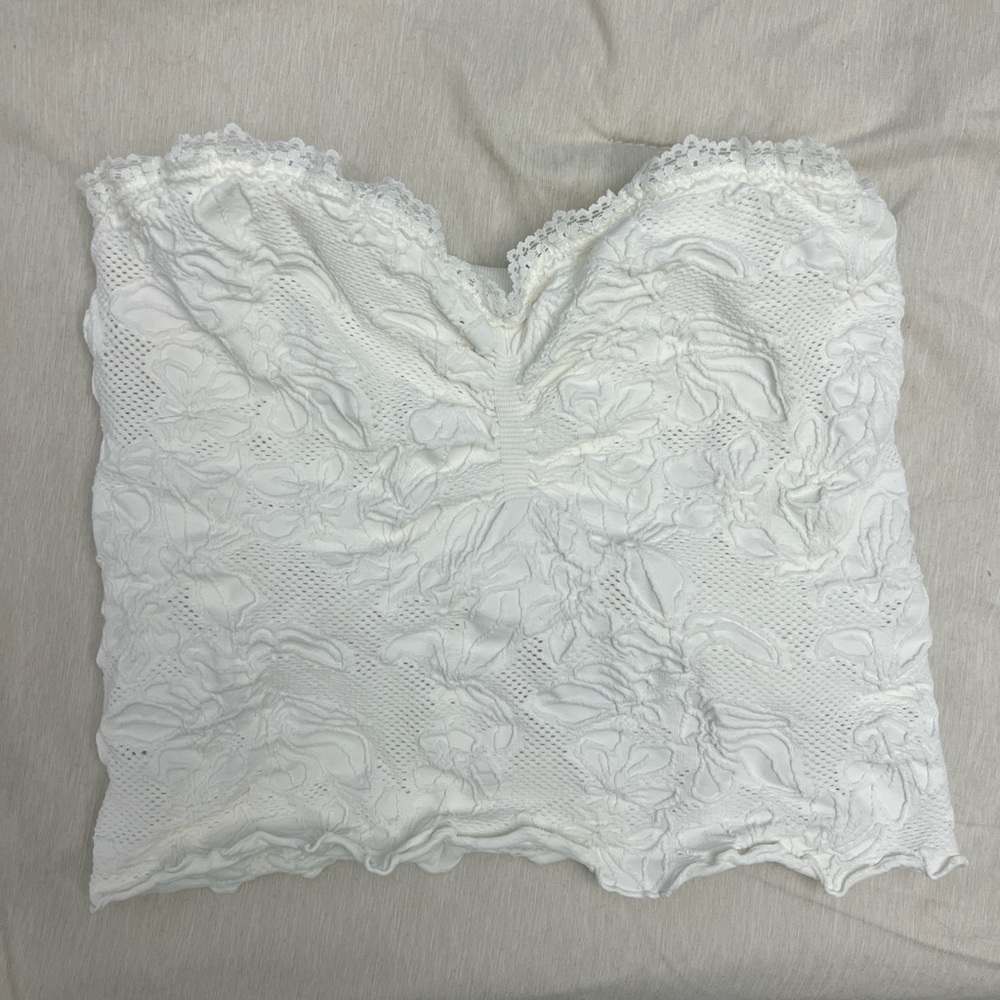 Elegant White Lace Women's Intimate Top
